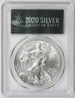 2020-(P) Silver Eagle Emergency Issue $1 MS 70 PCGS Philadelphia First Day Issue