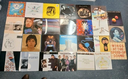 27 X PAUL MCCARTNEY WINGS Vinyl LPs 12"s Job Lot Bundle VENUS BAND ON RUN LIVE