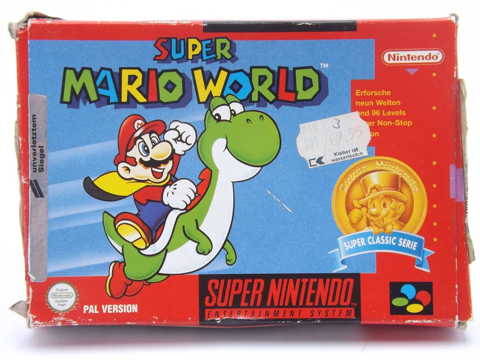 Super Mario World -Super Classic Serie- (Super Nintendo) SNES Spiel in OVP - GEB - Bild 1 von 1
