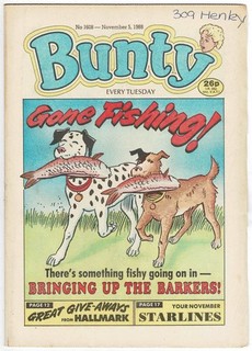 Bunty comic #1608 5th November 1988