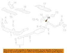 GM OEM 11-24 Acadia Exhaust Components-Muffler Pipe Gasket 22816982