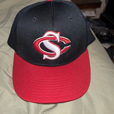Preowned Men's ''SC''Hat/Cap. Brand. Richardson Red/Black..Size Small Medium 40