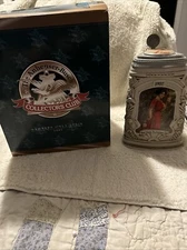 Anheuser-Busch Collectors Club 97 Budweiser Girls Stein CB6 WB Signed By Artist