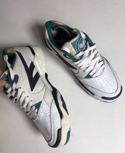 Zapatillas De Colección Hi Tec Wimblendon Court Talla 42 Hechas en Indonesia Raras 90th - Imagen 7 de 8
