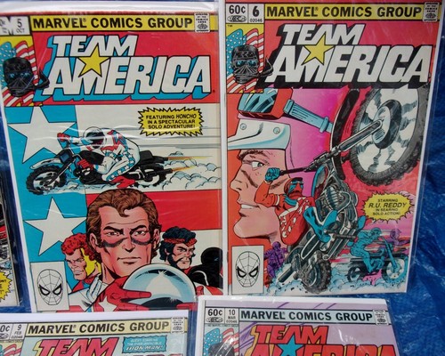 Marvel Comics Team America Complete Full Set #1 2 3 4 5 6 7 8 9 10 11 12 Lot - Picture 7 of 17