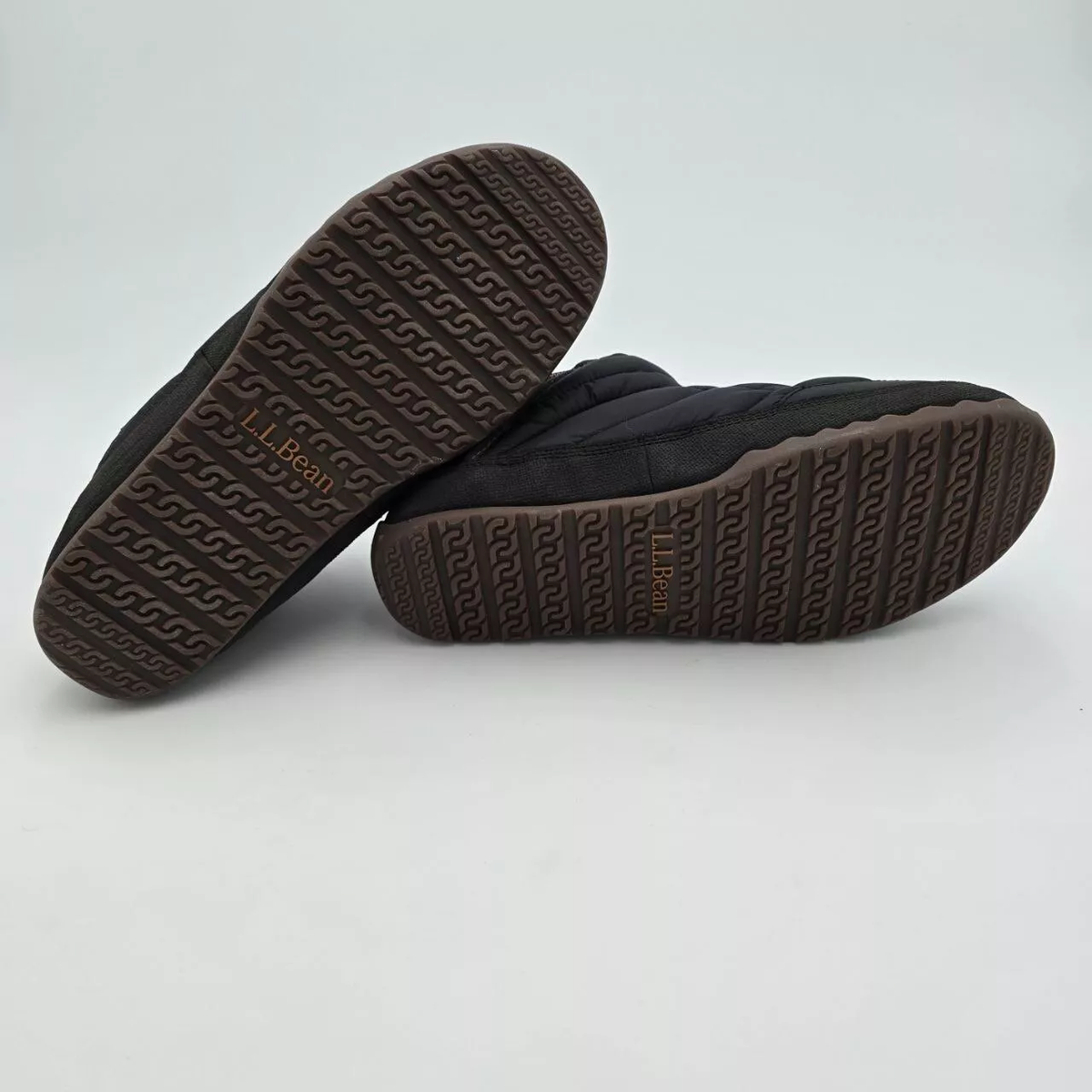 NIB LL Bean Mens Black Mountain Classic Quilted Ankle Boots Size 9M L.L.Bean Mens Mountain Classic Quilted Ankle Boots US 9 M  main image 2
