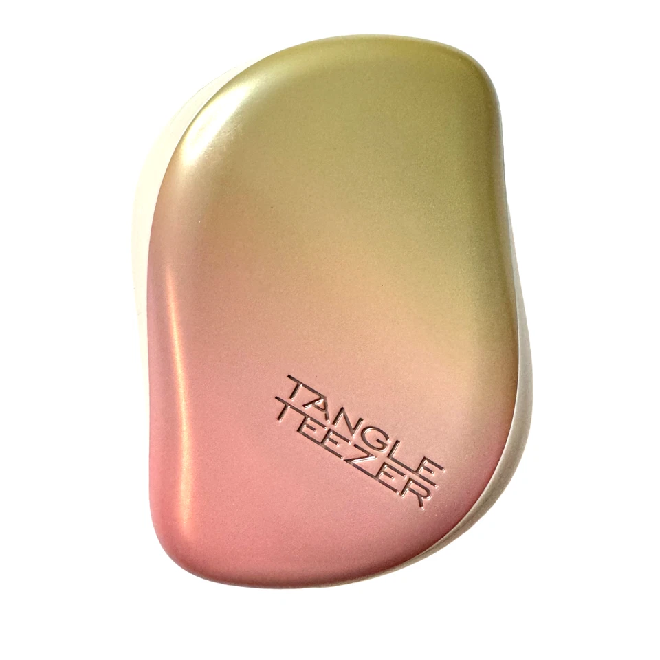 Tangle Teezer Compact Styler Matte Chrome Gold Rosa Haarbürste - Bild 2 von 3