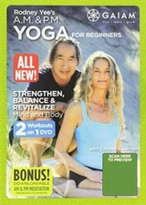 Rodney Yee's Am/Pm Yoga for Beginners - DVD By Rodney Yee,Colleen Saidman - GOOD