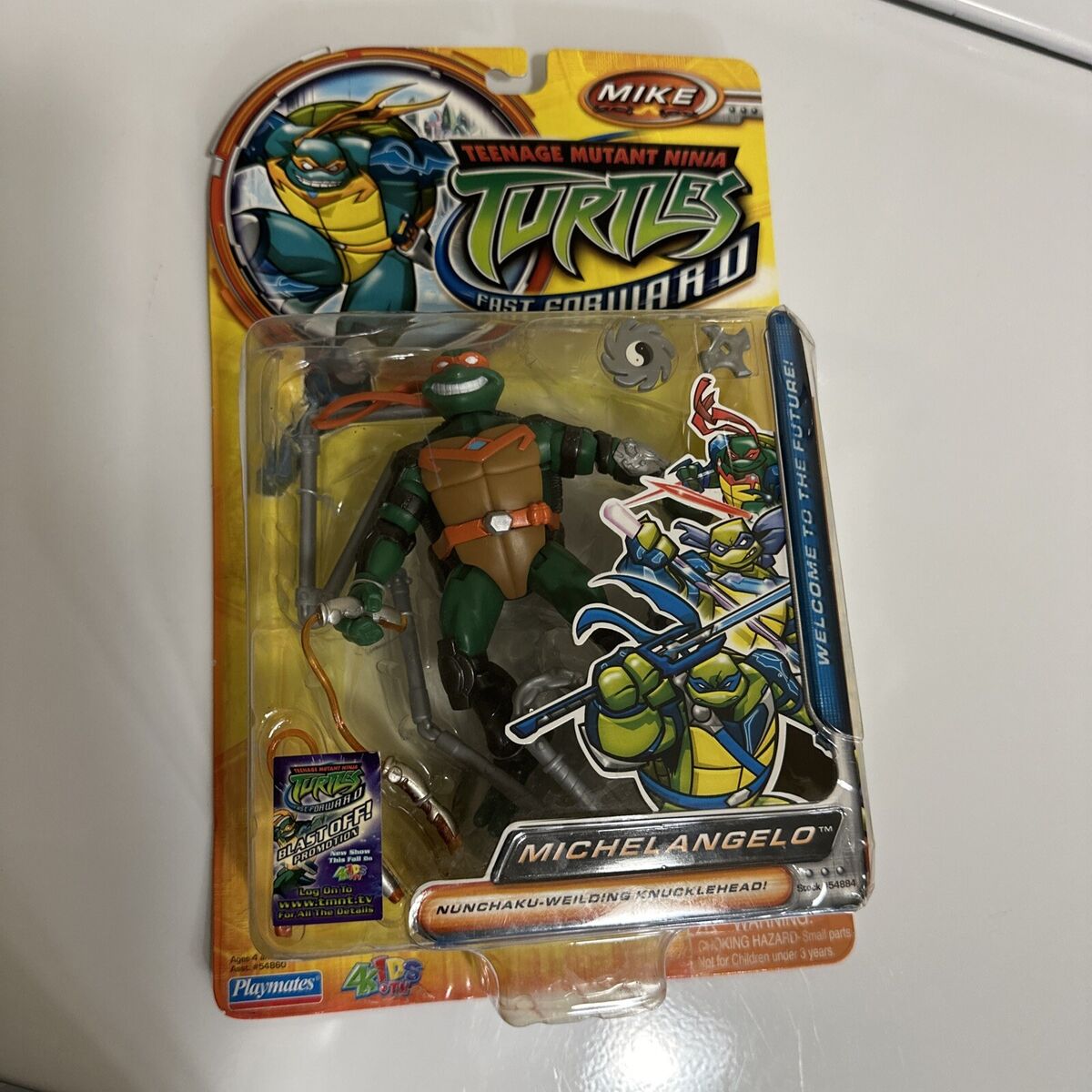 2006 Teenage Mutant Ninja Turtles Fast Forward Michelangelo 2006 Teenage Mutant Ninja Turtles Fast Forward Michelangelo