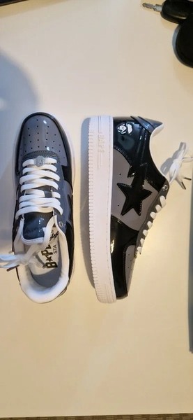 Bapestas A Bathing Ape Grey/Black talla 42.5