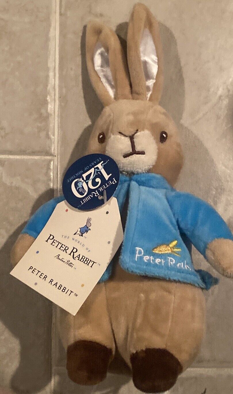 Peter Rabbit 8” Stuffed Animal  for 0+months Old by Kids Preferred Easter