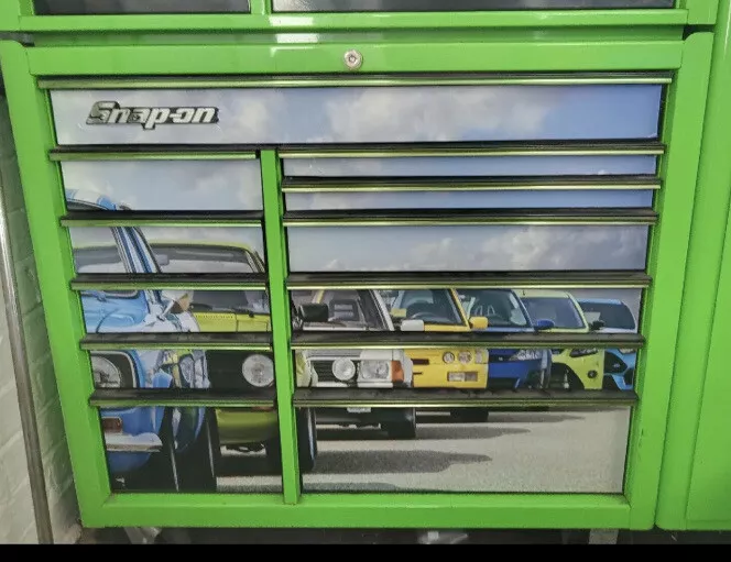 Snap on tool box decals deals