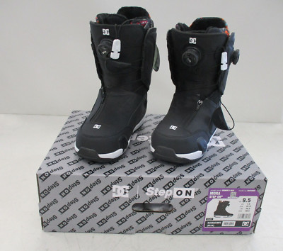DC (2023) MORA STEP ON SNOWBOARD WOMENS BOOTS SIZE 9.5 BLACK ADJO100035