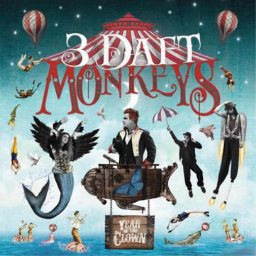3 Daft Monkeys Year of the Clown (CD) Album