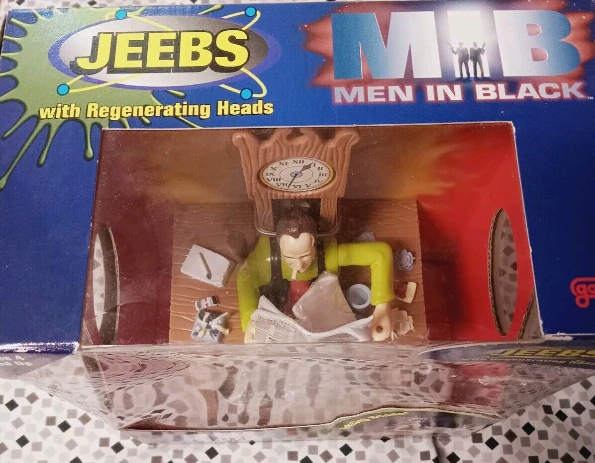 Men In Black Jeebs with Regenerating Heads 1997 Galoob Men In Black Jeebs with Regenerating Heads 1997 Galoob