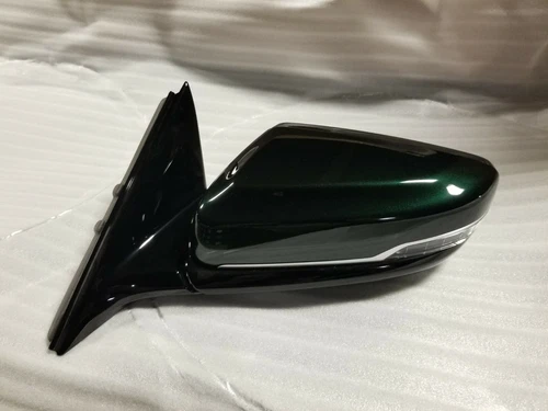 New OEM DARK GREEN MET Driver Mirror Fits 2016-2020 Cadillac CT6 23409782 17 PIN