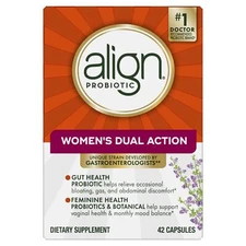 Align Probiotic Women's Dual Action Probiotics for Women Multi-Strain Probiot...
