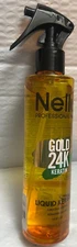 NELLY PROFESSIONAL GOLD 24K KERATIN LIQUID KERATIN 6.75FLOZ SPRAY
