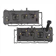 Left & Right Engine Valve Cover w/ Gaskets For Infiniti QX56 Nissan Armada Titan