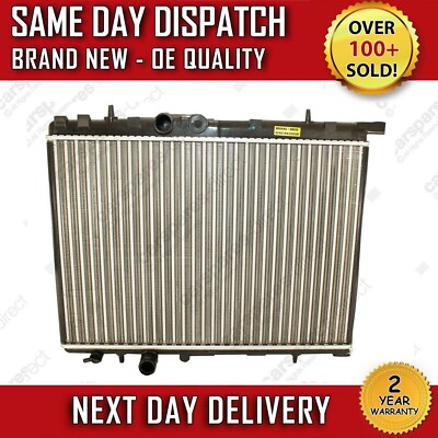 PEUGEOT 206 307 308 PARTNER MK1 MK2 MANUAL / AUTO 1996-ONWARDS RADIATOR ...