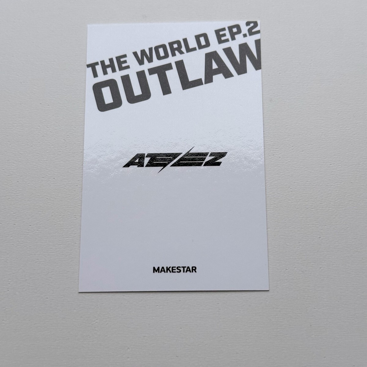 ATEEZ - Outlaw Makestar POB Polaroid, SEONGHWA official benefit