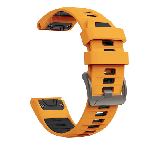 Quick Fit Strap For Garmin Fenix 8 E 7 7X 6 6S 6X 5X 5Plus 3 Silicone Watch Band - Picture 19 of 71