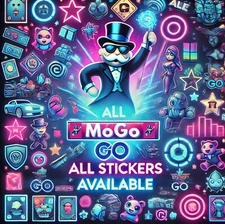 ⭐ MoGo 5 Star Stickers / Cards ⭐ All Stickers Available / All Stickers Available