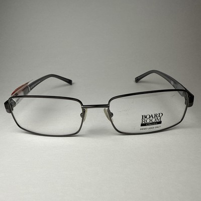 Board Room Classics BC 1003 GM Gray Eyeglasses Frame Only  57-18-145 Men