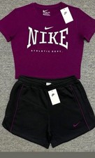 Women s Nike Short Set -Purple Large