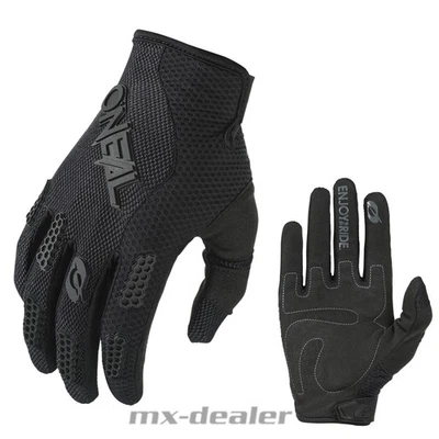 O`NEAL ONeal Element Handschuhe Schwarz V24 MTB MX Motocross Cross Enduro Supermoto
