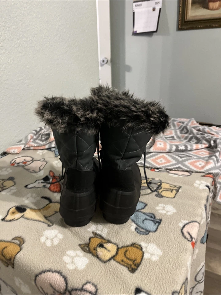 Botas para mujer Itasca Becca clima exterior con piel talla 11 Foto 4 de 4