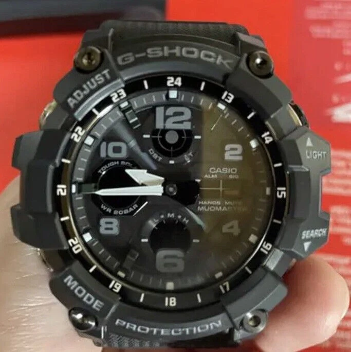 Reloj Casio G-Shock negro para hombre - GWG-100-1AJF de Japón - Imagen 2 de 4