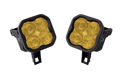 SS3 Max Type SDX Kit With Amber Back Light Yellow SAE Fog Diode Dynamics LED