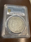 1890 CC Morgan Silver Dollar PCGS Genuine F Details