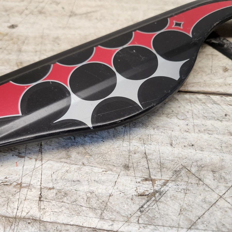 Black Red Modern Schwinn Cruiser Chain Guard 26" Wheel Tank Bike - Image 4 of 4