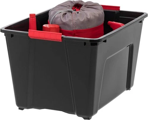 IRIS USA Stack & Pull Storage Box