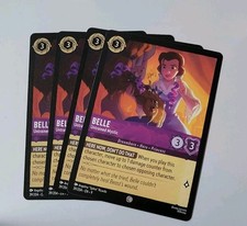 4x Disney Lorcana TCG - Fabled: Belle 039/204 - Common - Near Mint