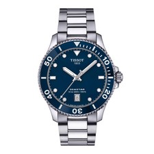 Tissot Seastar 1000 40mm Blue Dial Quartz Watch - Model # T120.410.11.041.00 7