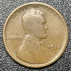 1914-D Lincoln Wheat Cent Penny 1c Very Fine VF Key Date Coin