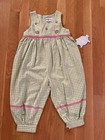 New Toddler Girls Hartstrings Coverall Size 24 months — photo 1