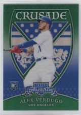 2018 Panini Chronicles Crusade Green Prizm 38/50 Alex Verdugo #11 2h5