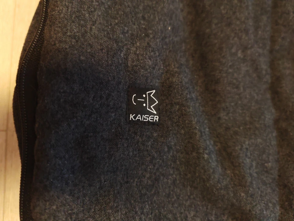 Kaiser Kuschelsack Hoodie MAUS Wolle MAXI COSI WIE NEU - Bild 4 von 4