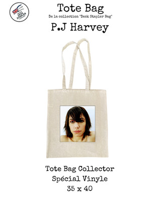 P.J Harvey - Tote Bag Collector ''Desk Stapler Bag'' Spécial Vinyle