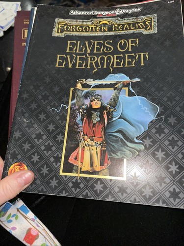 Elves of Evermeet by TSR Inc. Staff (1994, Hardcover) - Foto 4 di 15