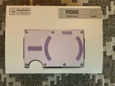 ridge wallet magsafe lavender 