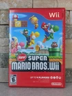 New Super Mario Bros Wii (Nintendo Wii) MINT DISC NO MANUAL