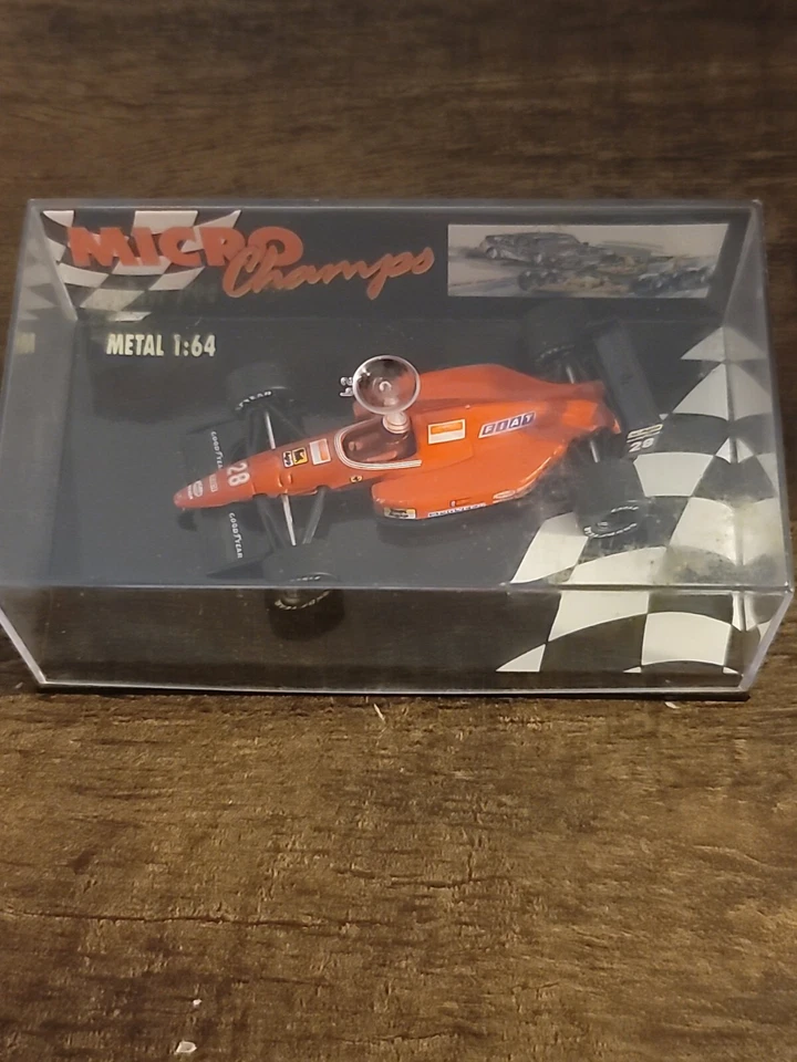 Minichamps; Ferrari F92A; 1992 Monaco GP; Ivan Capelli; RN28; Excellent Boxed - Image 4 of 4