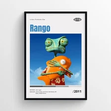 Rango Movie Poster Print, Wall Art - Unframed