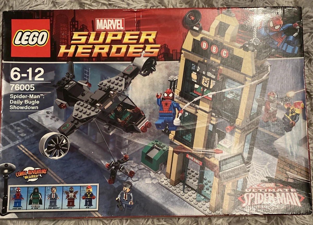 LEGO Marvel Super Heroes Spider Man Daily Bugle Showdown 76005