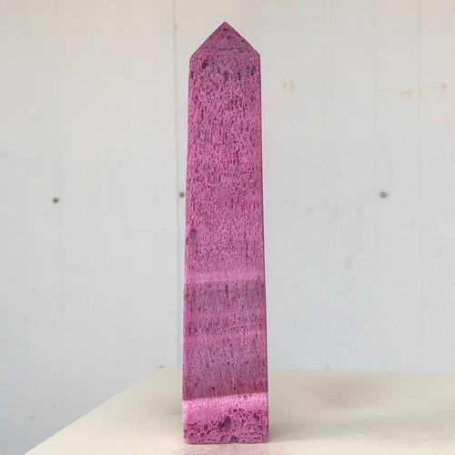 Cristal de cuarzo punta varita rubí espíritus minerales corindón rojo natural 585 g W643 - Imagen 8 de 16